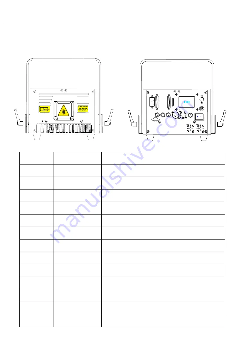 Opt PD10000-RGB User Manual Download Page 17