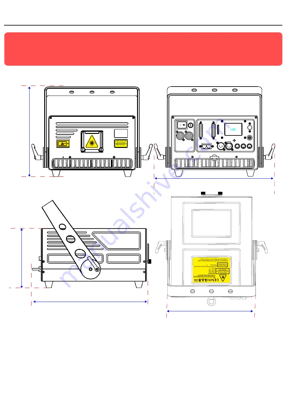 Opt PD10000-RGB User Manual Download Page 19