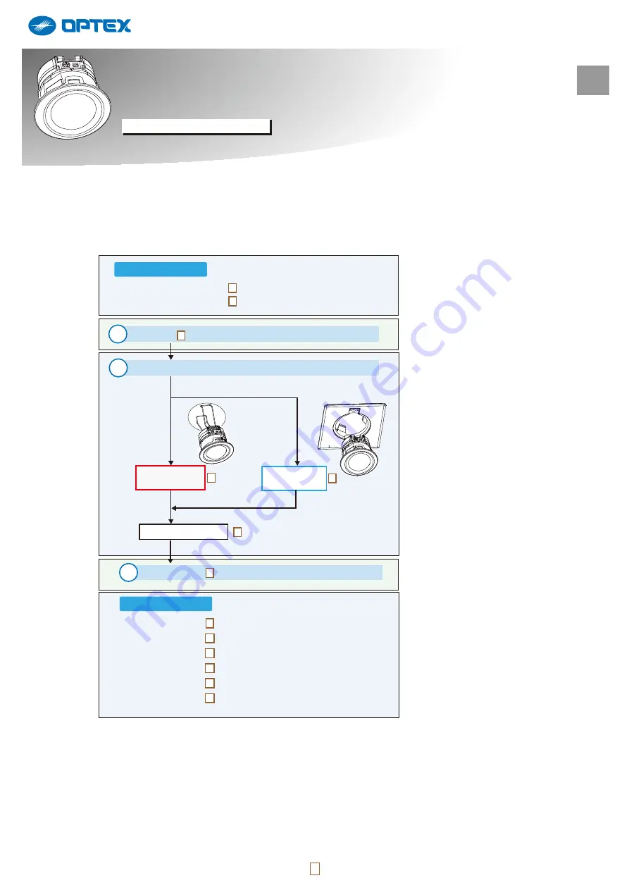 Optex AP-360BR Installation Instructions Manual Download Page 1