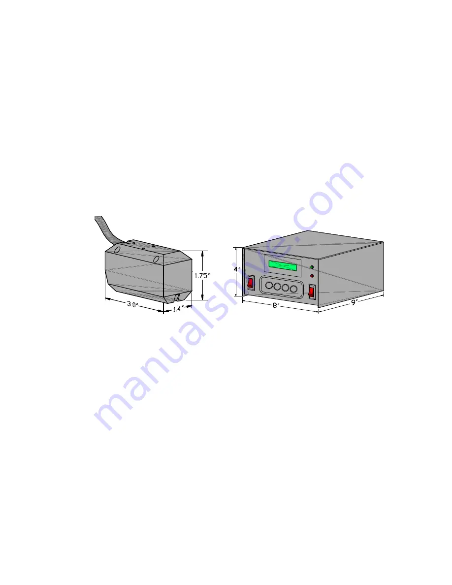 Optical dimensions LASER CHECK 6212A Manual Download Page 14