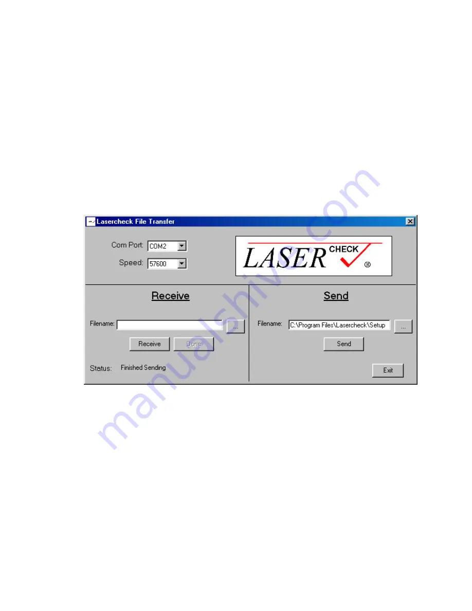 Optical dimensions LASER CHECK 6212A Manual Download Page 24