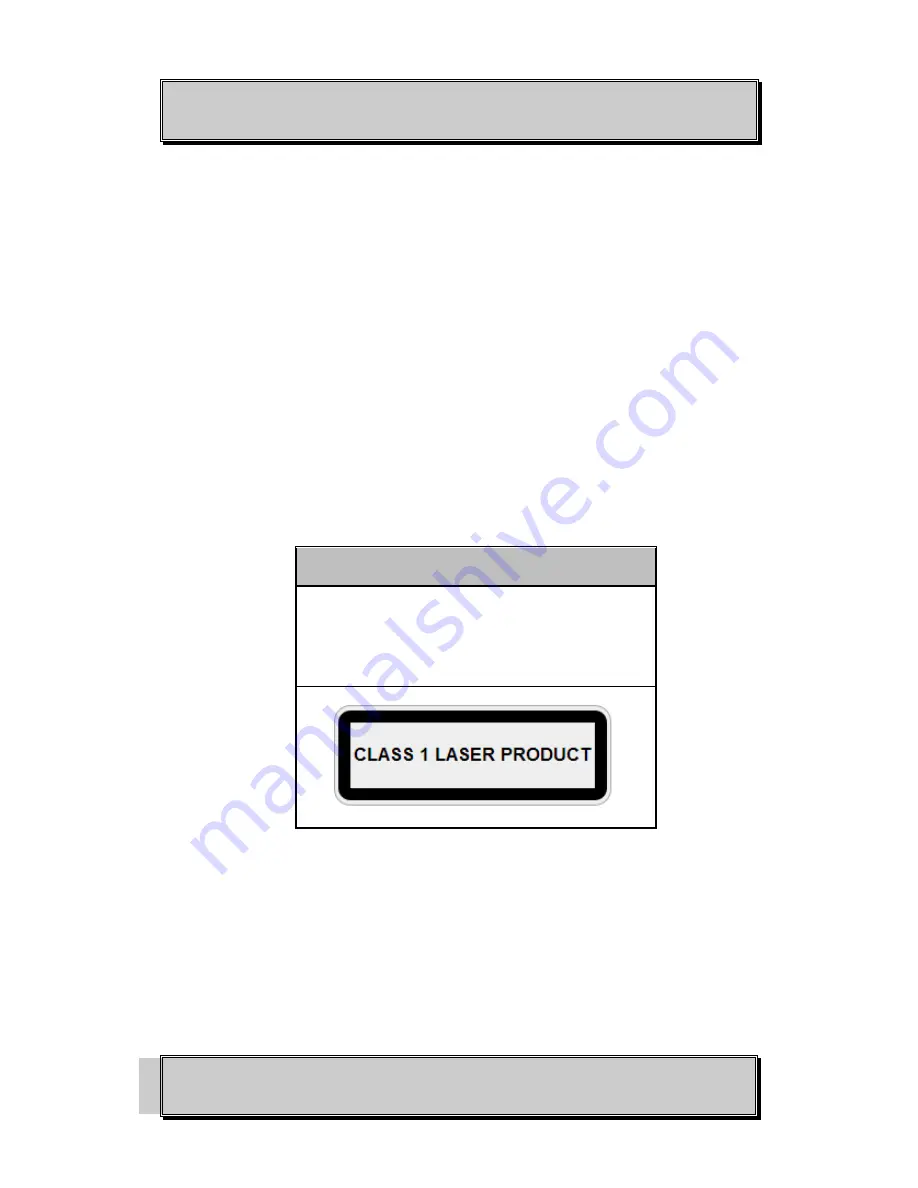 Optical Systems Design OSD2700SFP SERIES Operator'S Manual Download Page 13