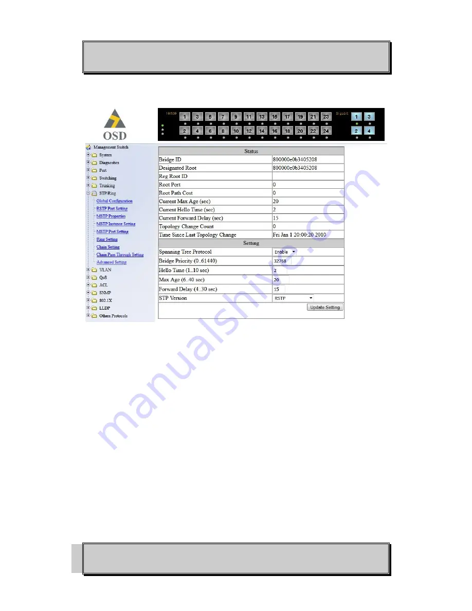 Optical Systems Design OSD2700SFP SERIES Operator'S Manual Download Page 51