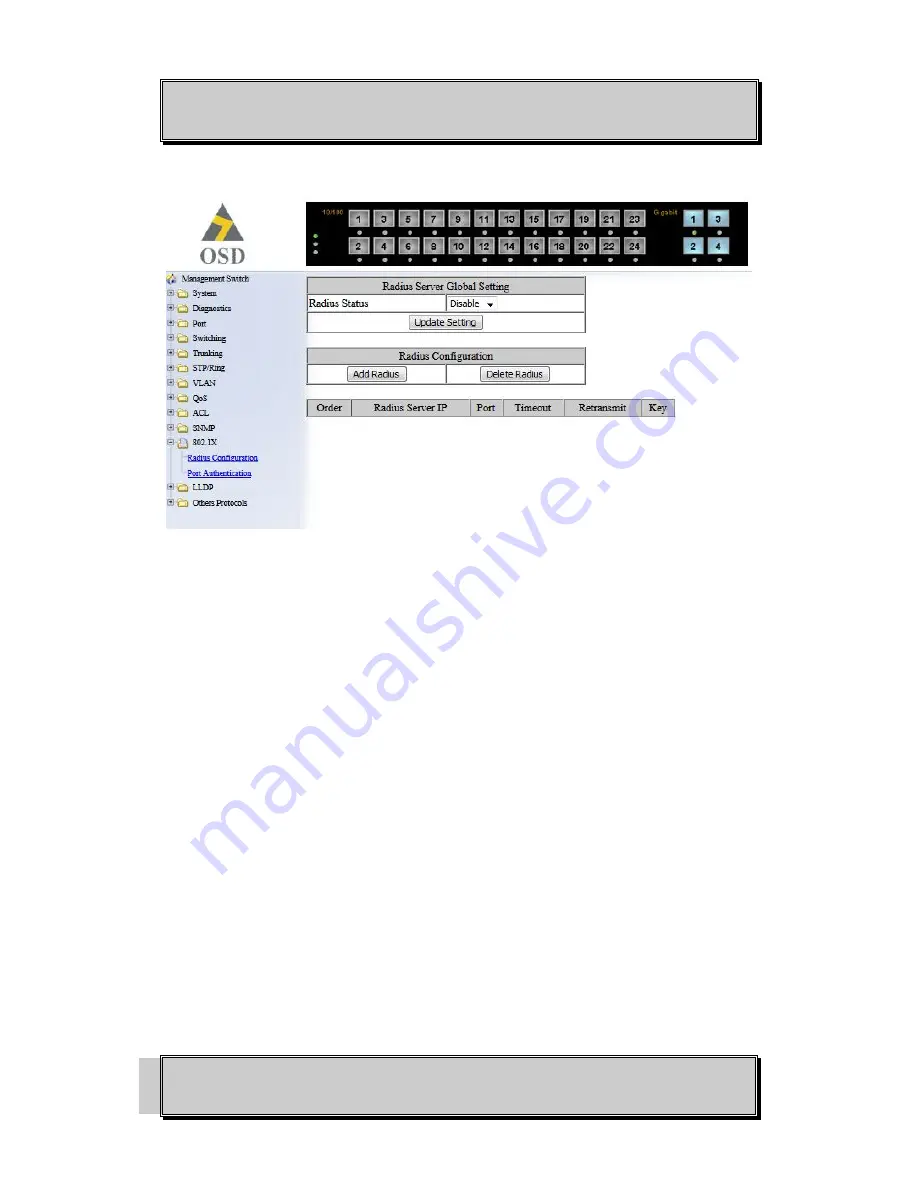 Optical Systems Design OSD2700SFP SERIES Operator'S Manual Download Page 86