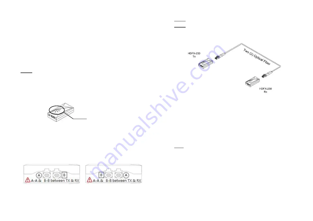 opticis HDFX-250-TR User Manual Download Page 3