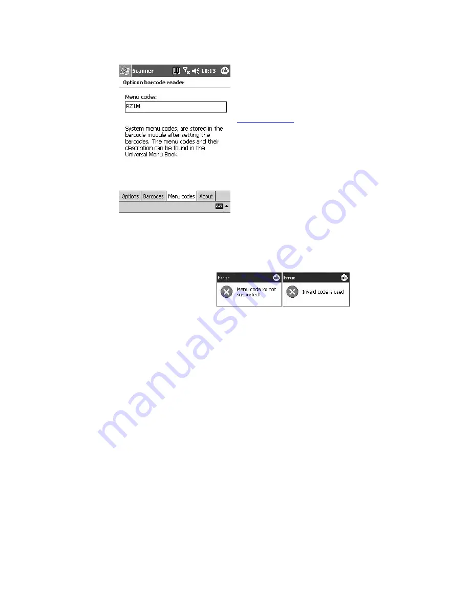 Opticon 5000 Series Quick Start Manual Download Page 6