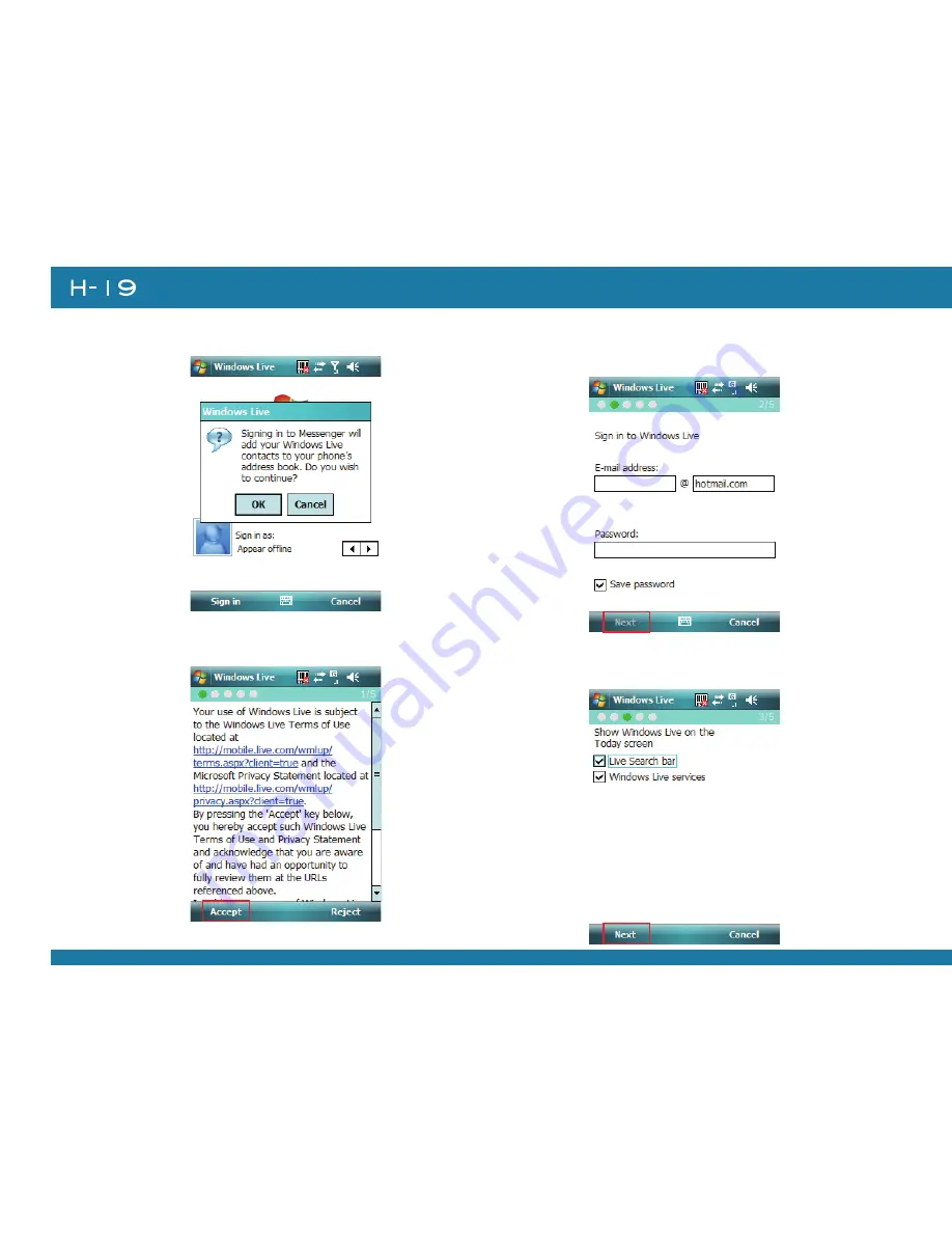 Opticon H-19 Manual Download Page 164