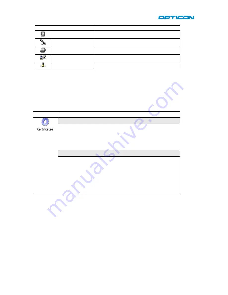 Opticon H25 User Manual Download Page 57