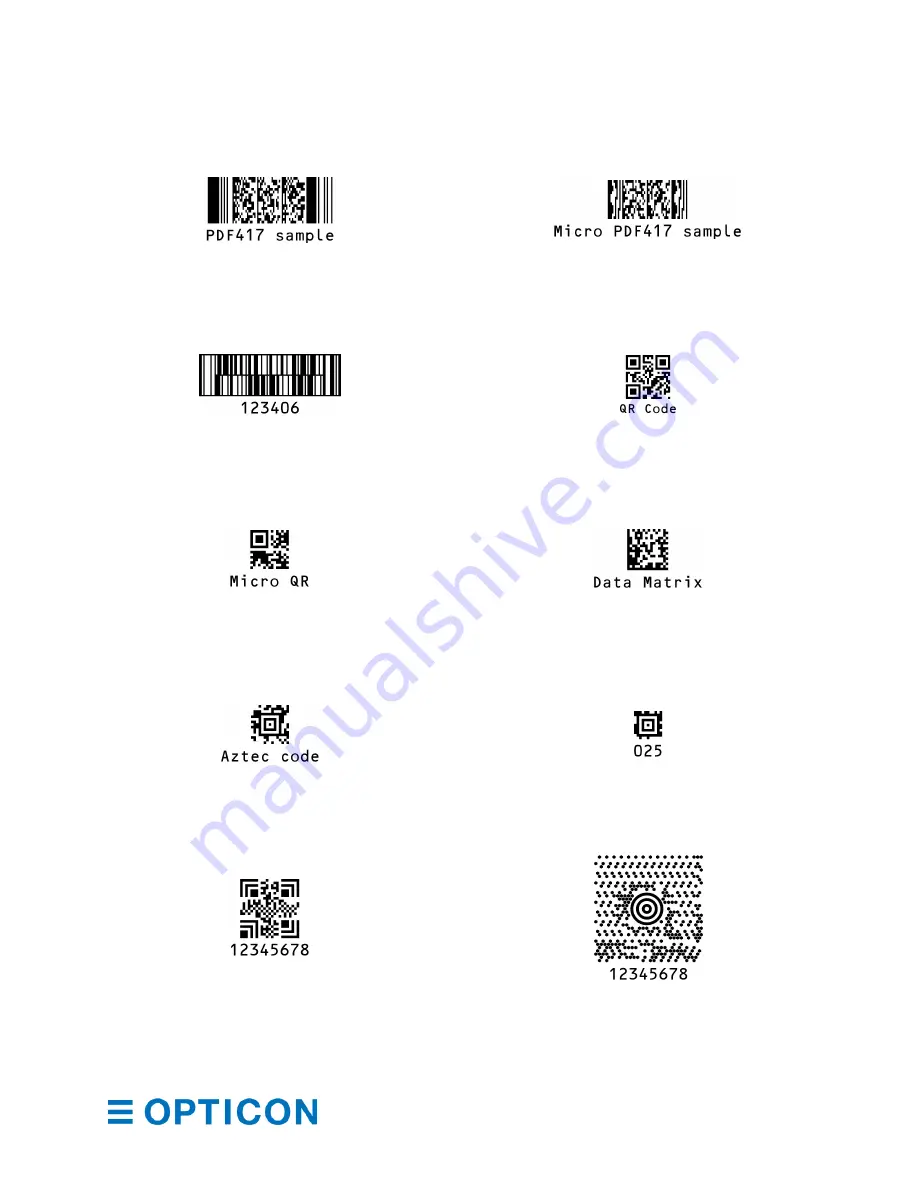 Opticon MDI-4000 Series Скачать руководство пользователя страница 137