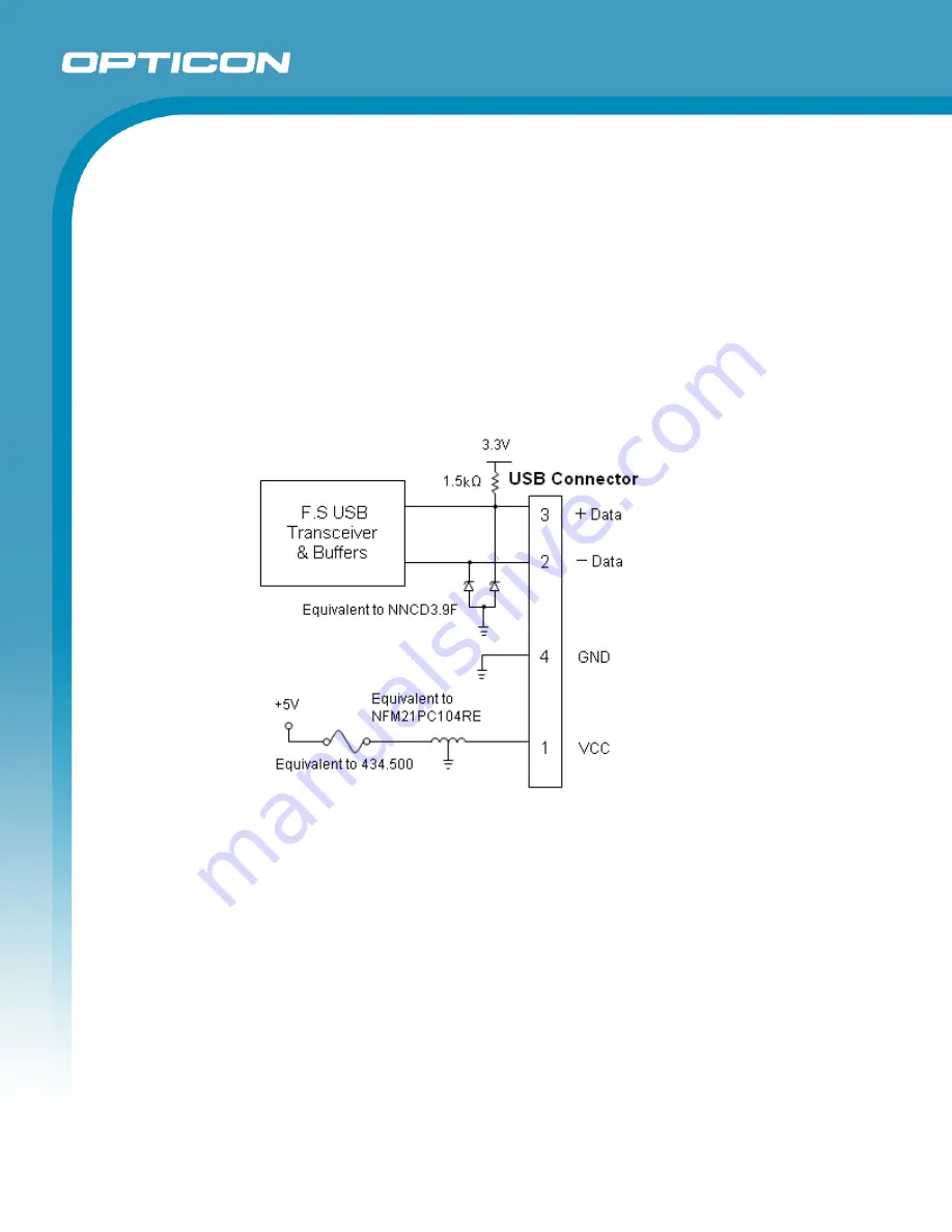 Opticon NLV 2001 Specification Manual Download Page 22