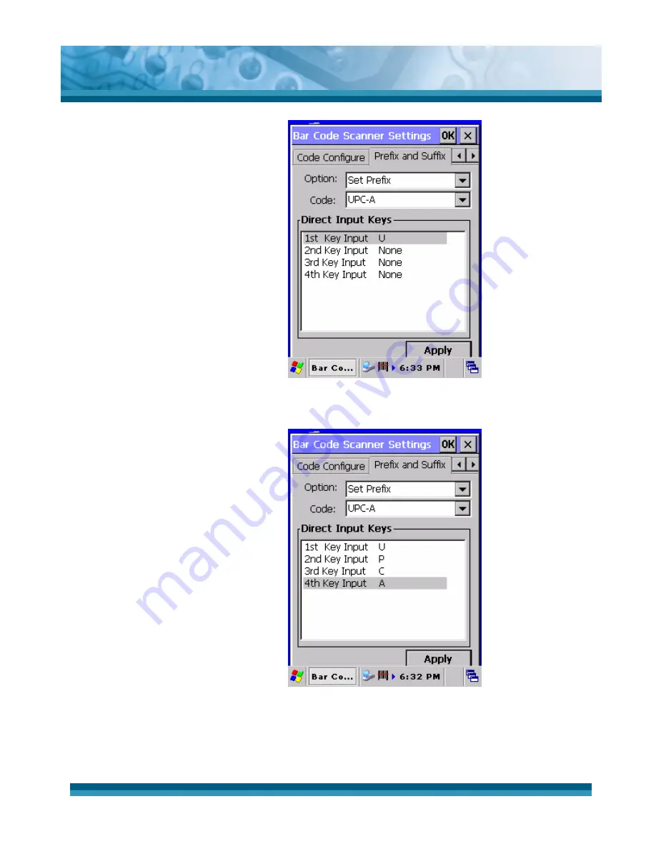 Opticon PHL-7100 User Manual Download Page 74