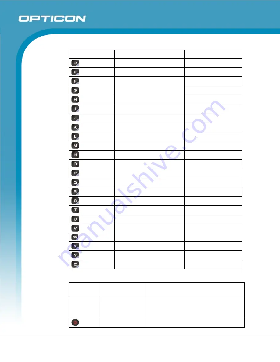 Opticon PHL 8000 series User Manual Download Page 33