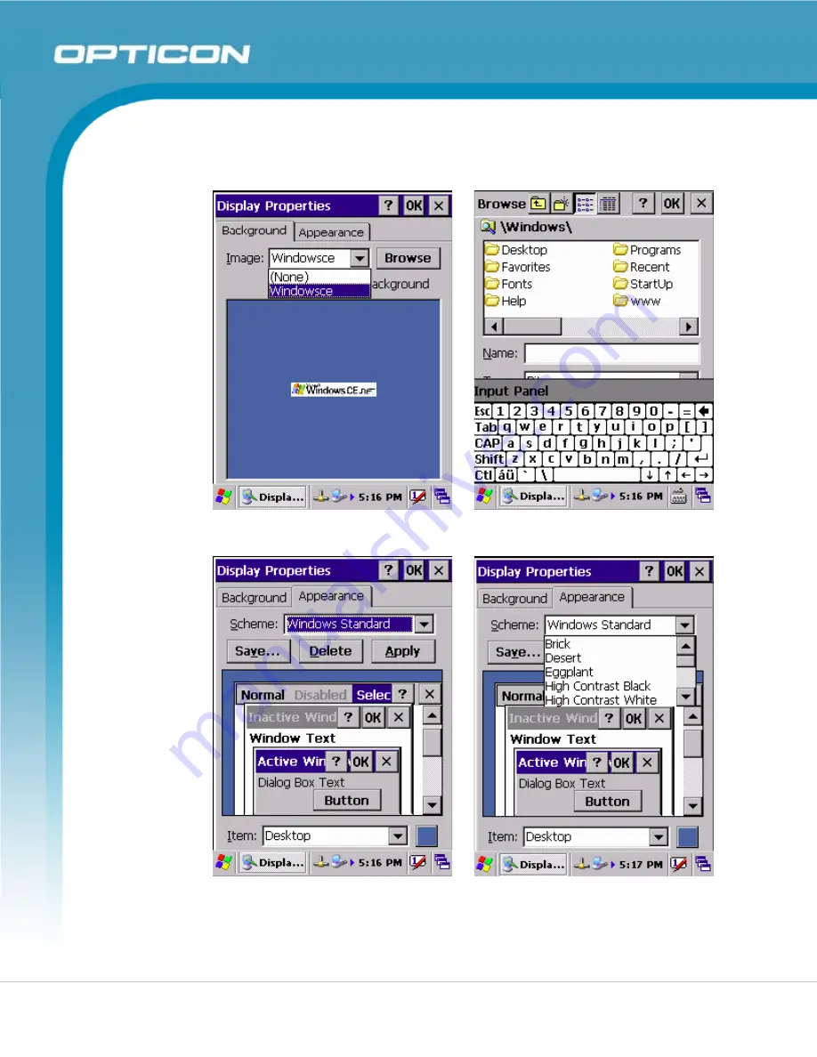 Opticon PHL 8000 series User Manual Download Page 65