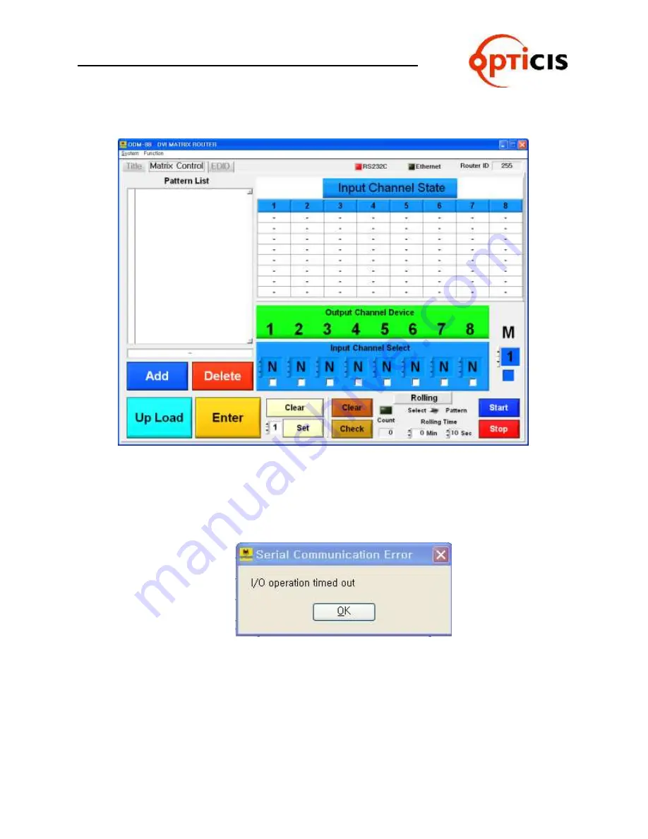 Optics ODM- 88 User Manual Download Page 39