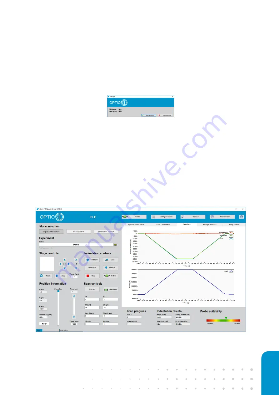 Optics11 CHIARO NANOINDENTER User Manual Download Page 21