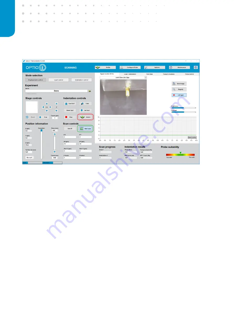 Optics11 CHIARO NANOINDENTER User Manual Download Page 30