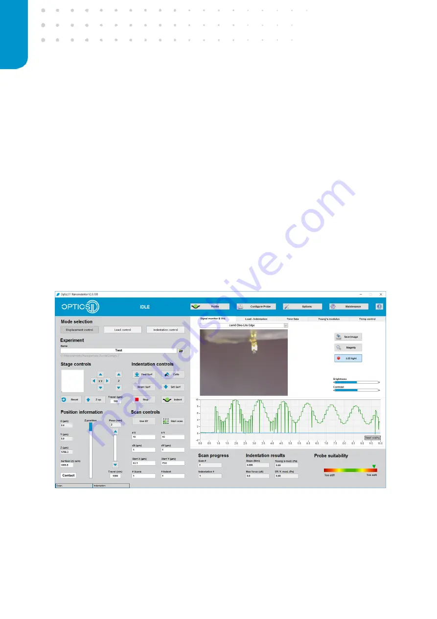 Optics11 CHIARO NANOINDENTER User Manual Download Page 44