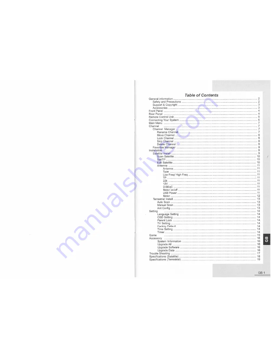 Opticum 3000TS User Manual Download Page 2