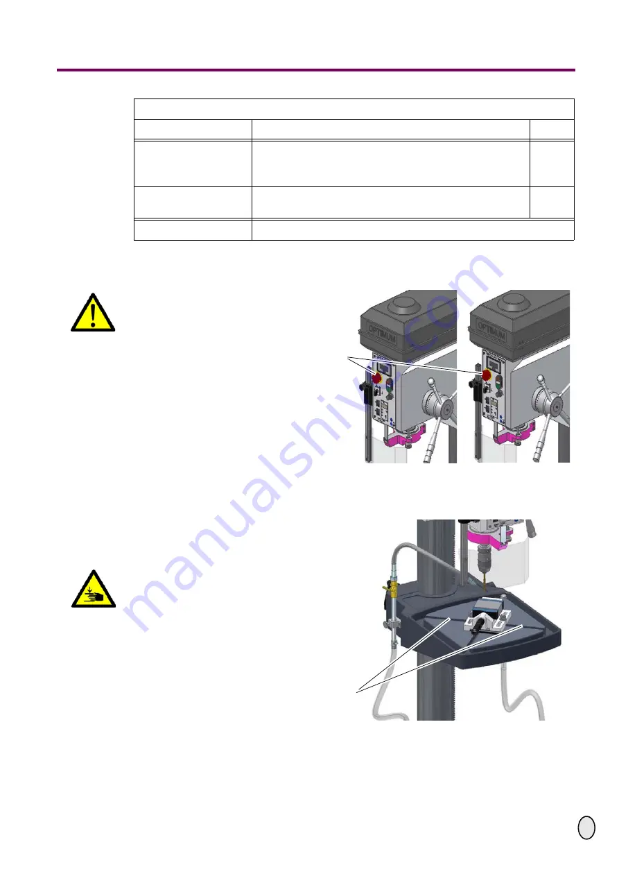 Optimum B 34 H Vario Operating Manual Download Page 12