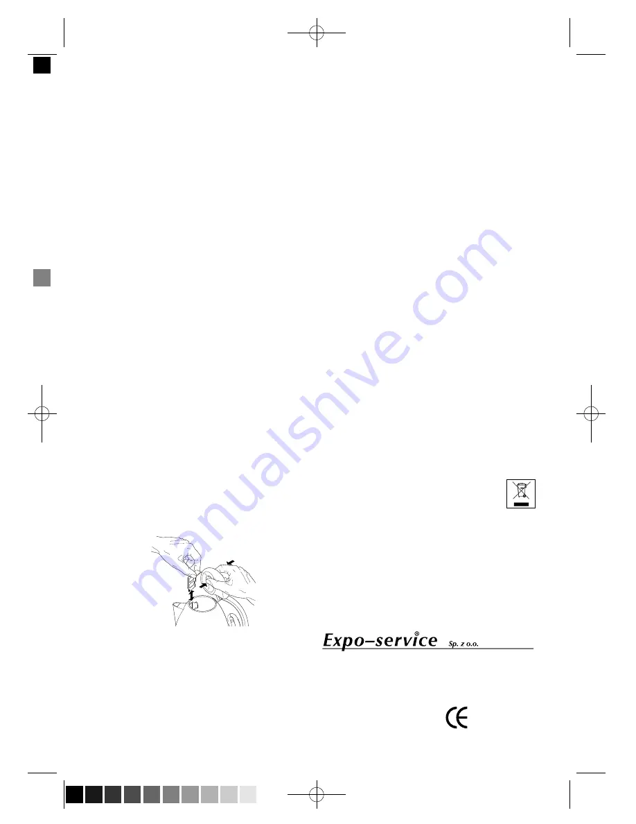 Optimum CC-3010 Operating Instructions Manual Download Page 22