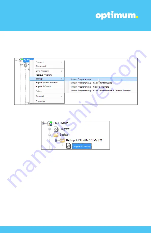 Optimum ESI-100 IP-PBX Скачать руководство пользователя страница 9