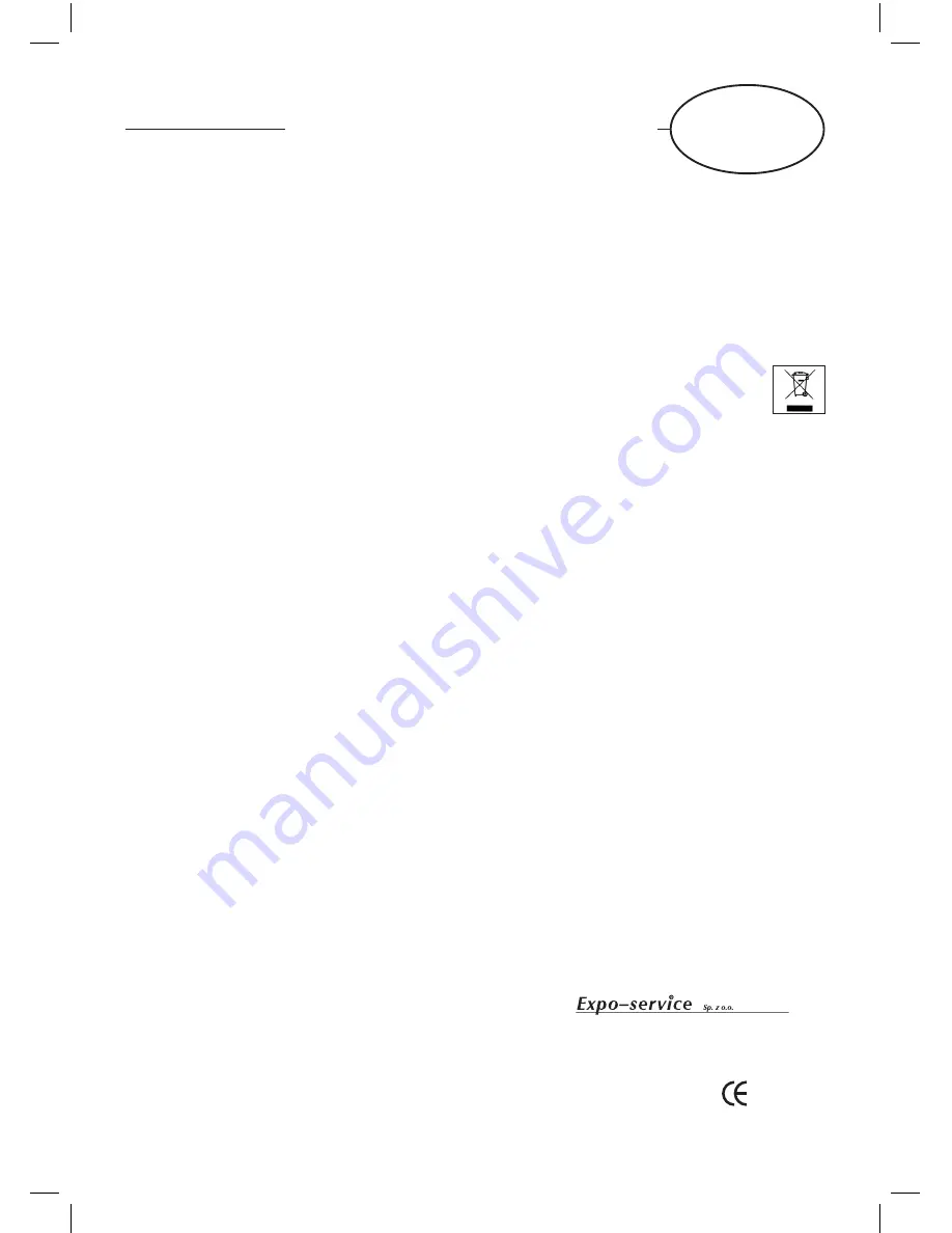 Optimum LP-0600 Operating Instructions Manual Download Page 7