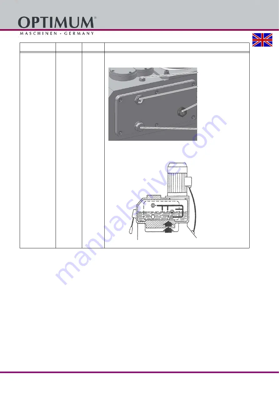 Optimum OPTIdrill B 40GSP Operating Manual Download Page 40