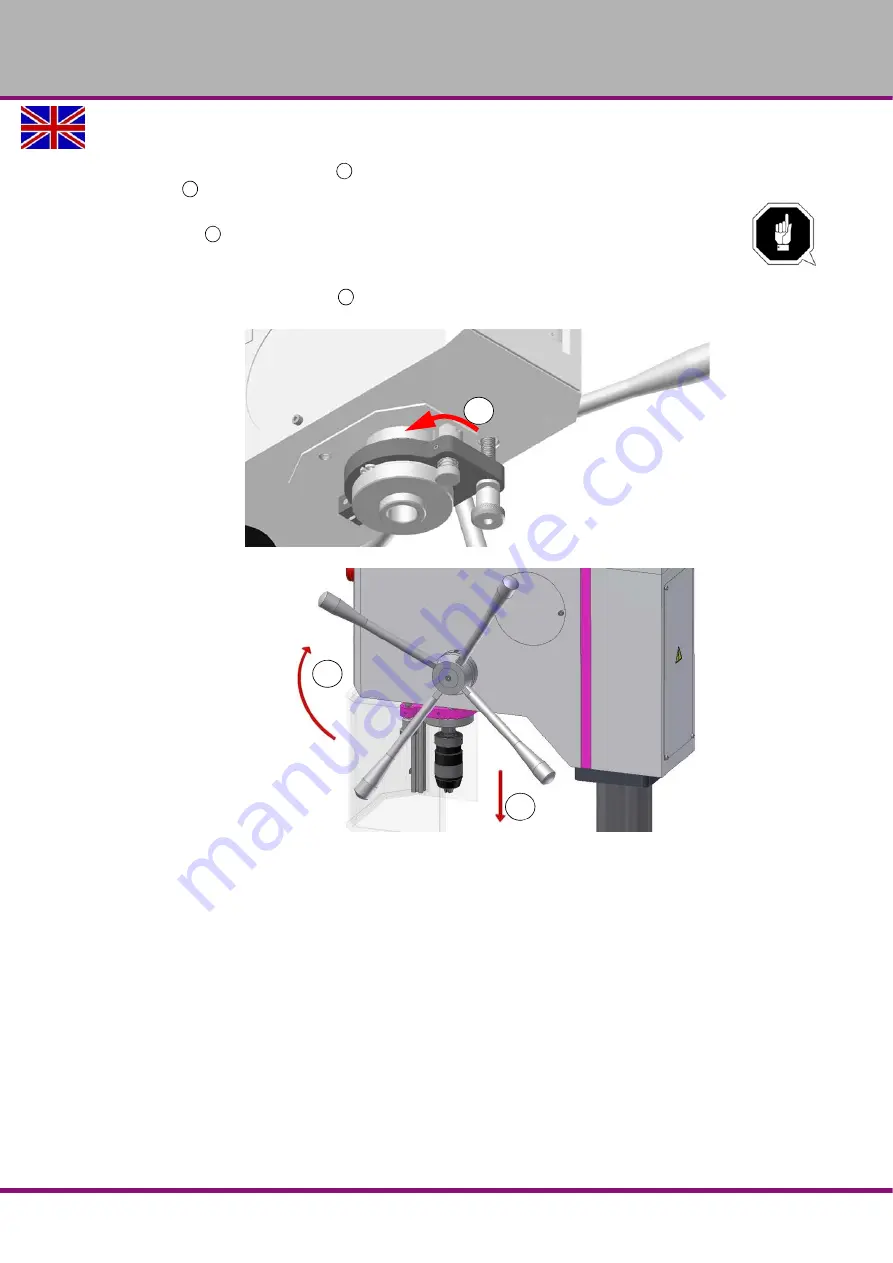 Optimum OPTidrill DH 26GTV Operating Manual Download Page 41