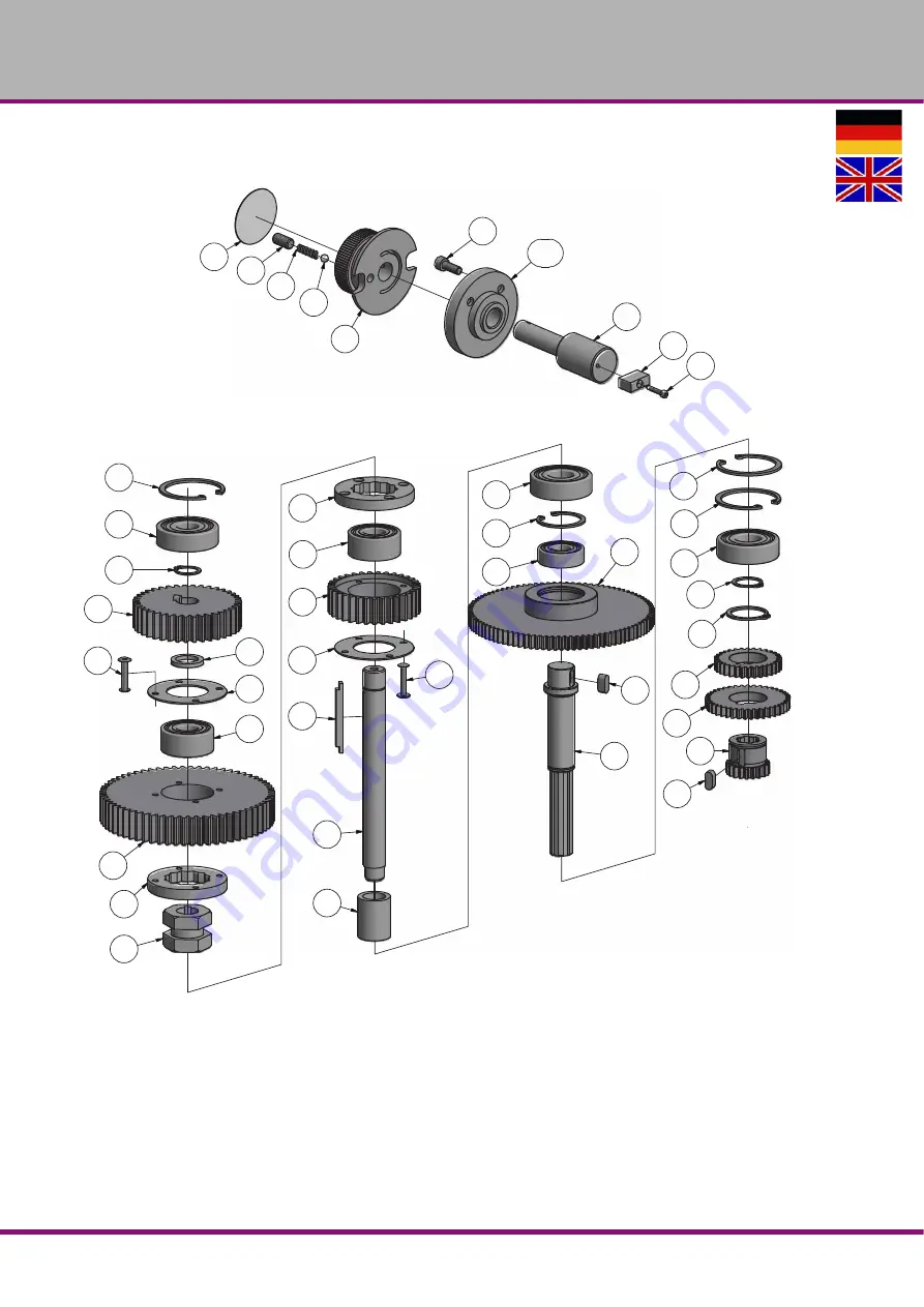 Optimum OPTidrill DH 26GTV Operating Manual Download Page 88