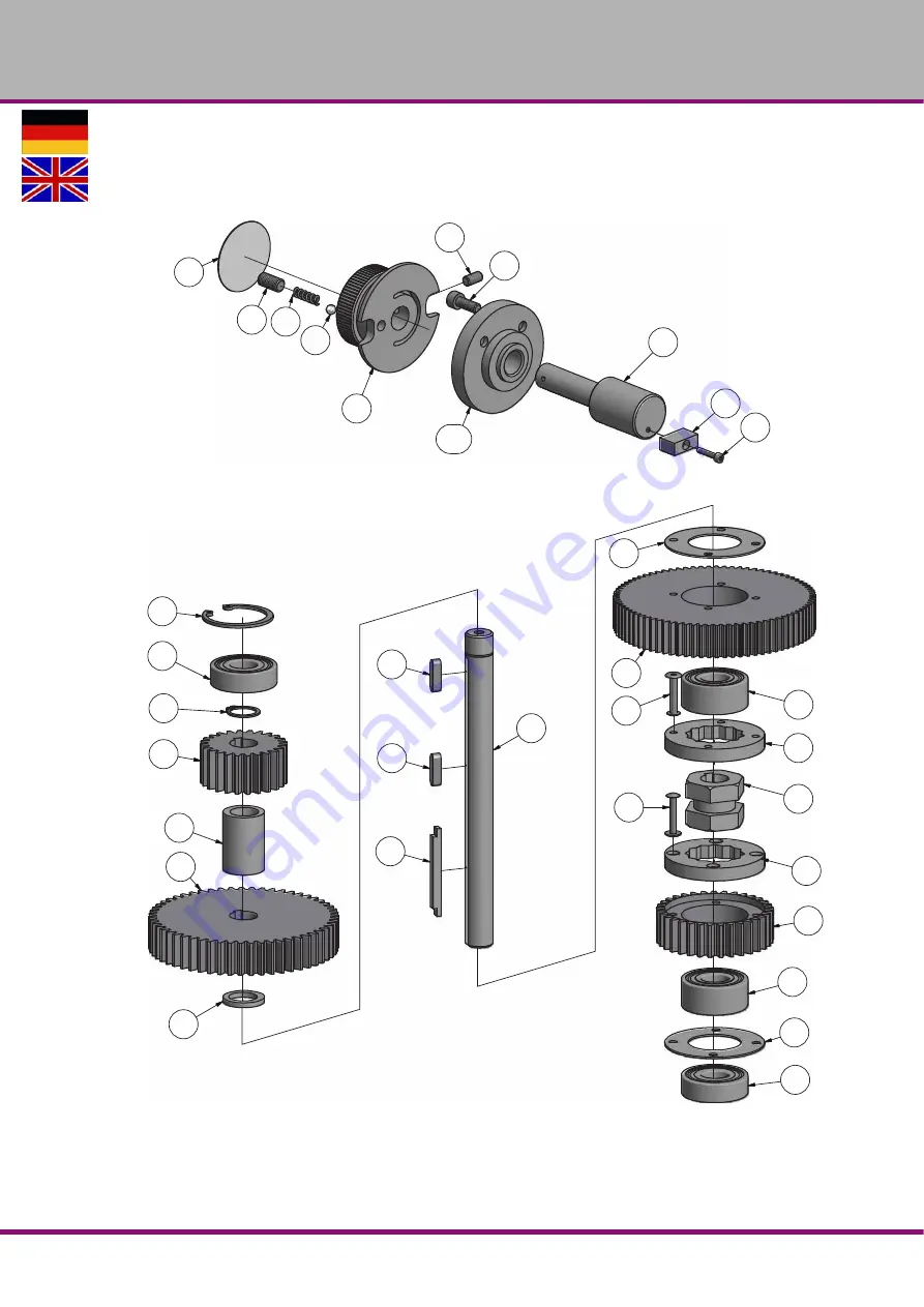 Optimum OPTidrill DH 26GTV Operating Manual Download Page 89