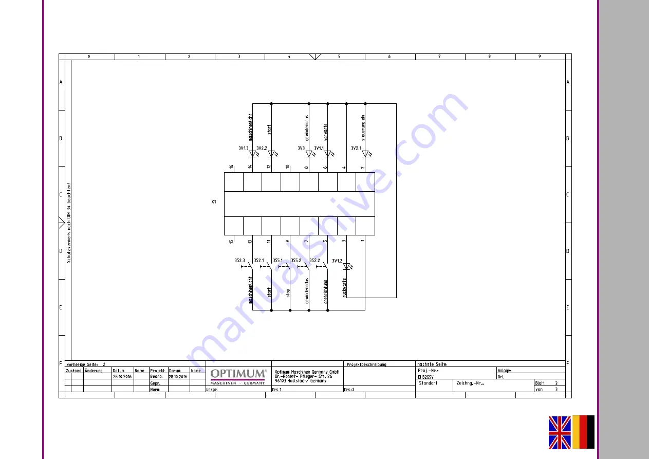 Optimum OPTidrill DH 26GTV Скачать руководство пользователя страница 106