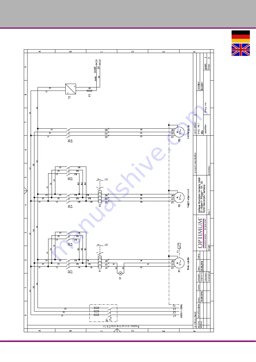 Optimum OPTidrill RD 4 Скачать руководство пользователя страница 66