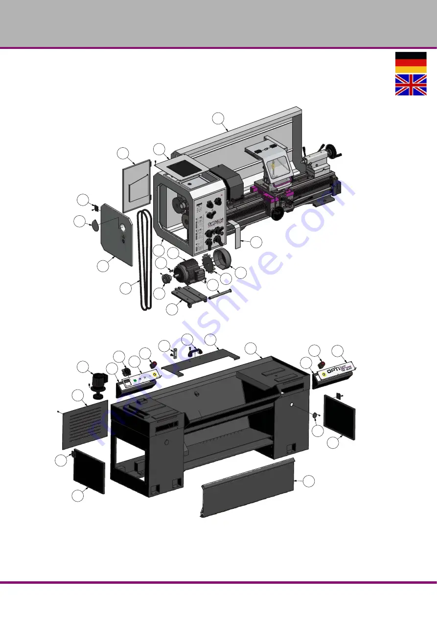 Optimum OPTiturn TM 4010 Operating Manual Download Page 68