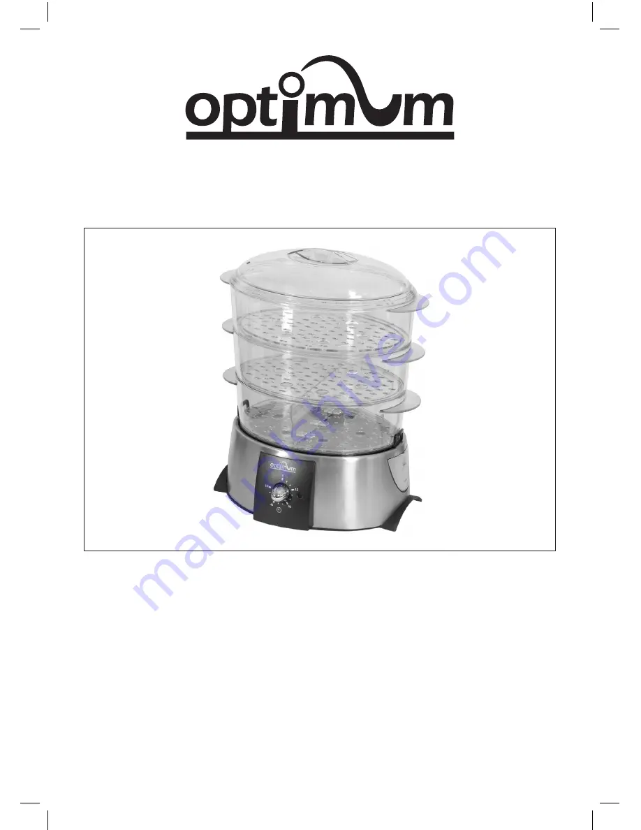 Optimum PR-0750 Operating Instructions Manual Download Page 1