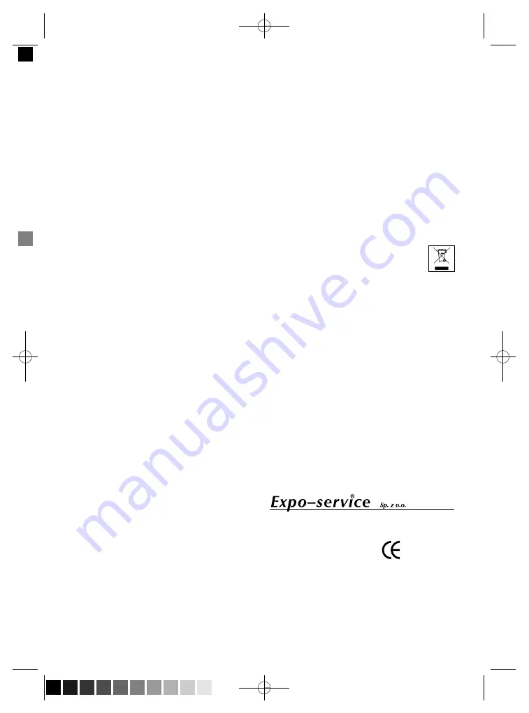 Optimum TS-1505 Operating Instructions Manual Download Page 19