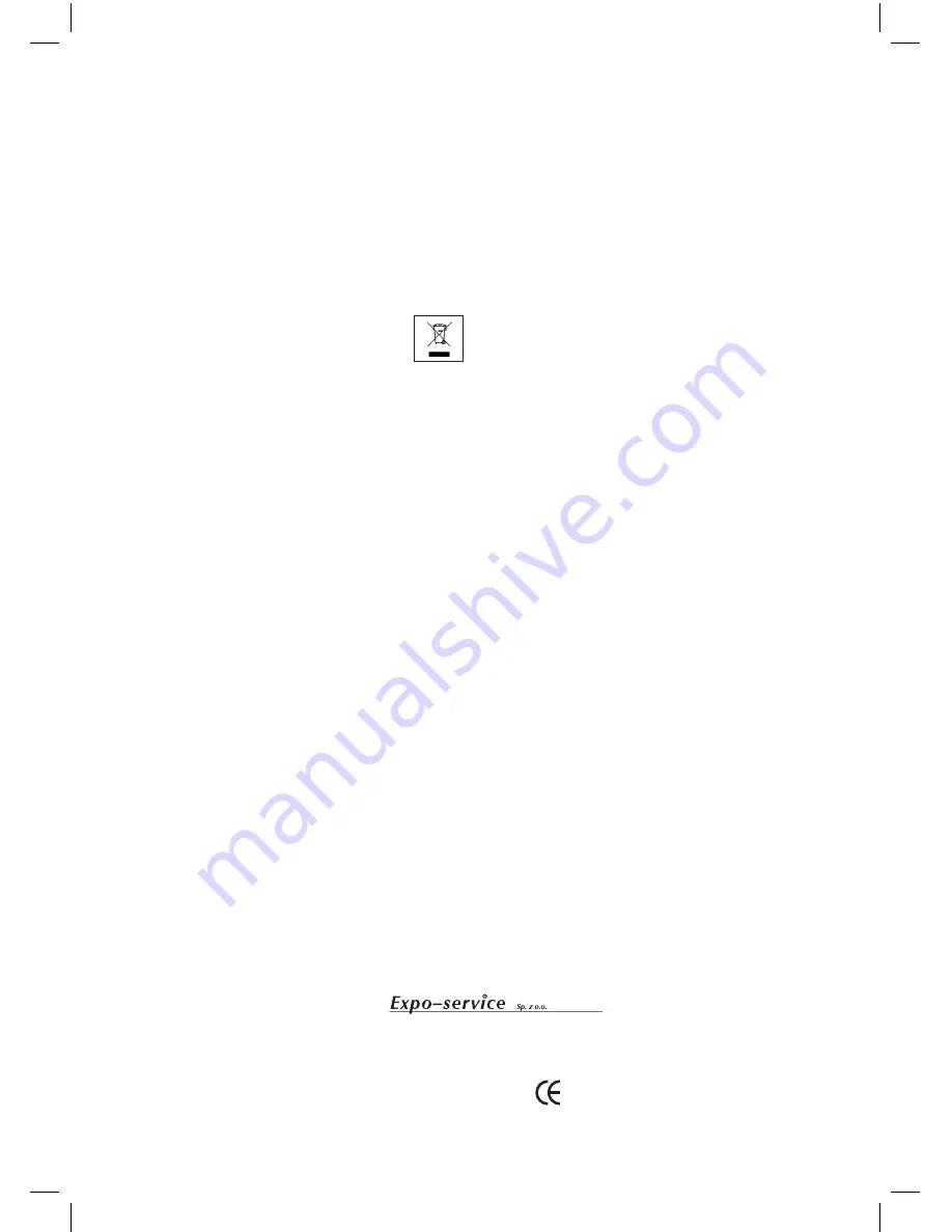 Optimum WG-0148 Operating Instructions Manual Download Page 11