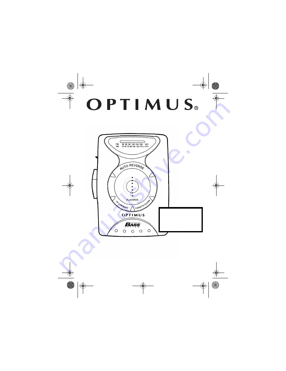 Optimus 14-1253 Owner'S Manual Download Page 1