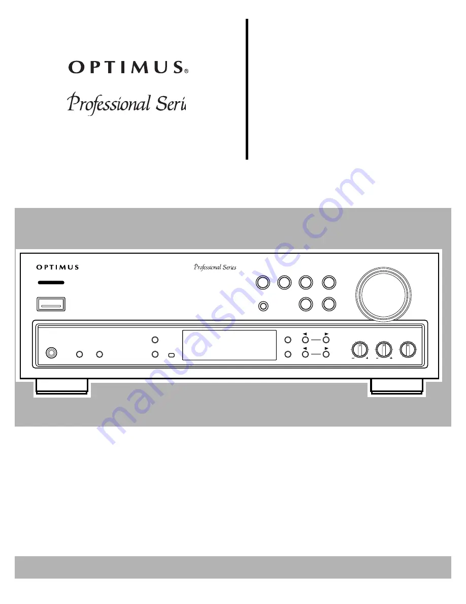 Optimus 31-3034 Owner'S Manual Download Page 1