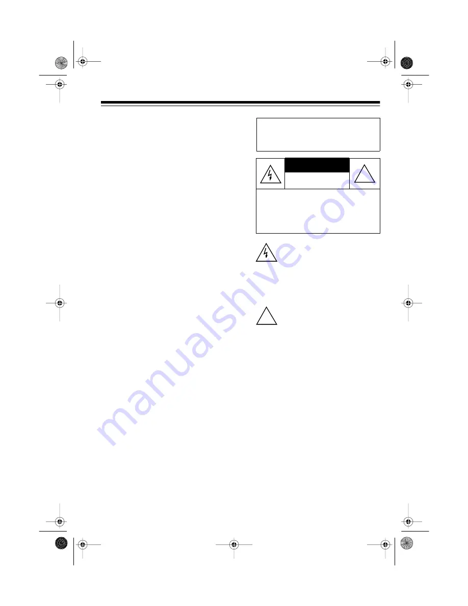 Optimus Wireless Stereo Headphone System Owner'S Manual Download Page 3