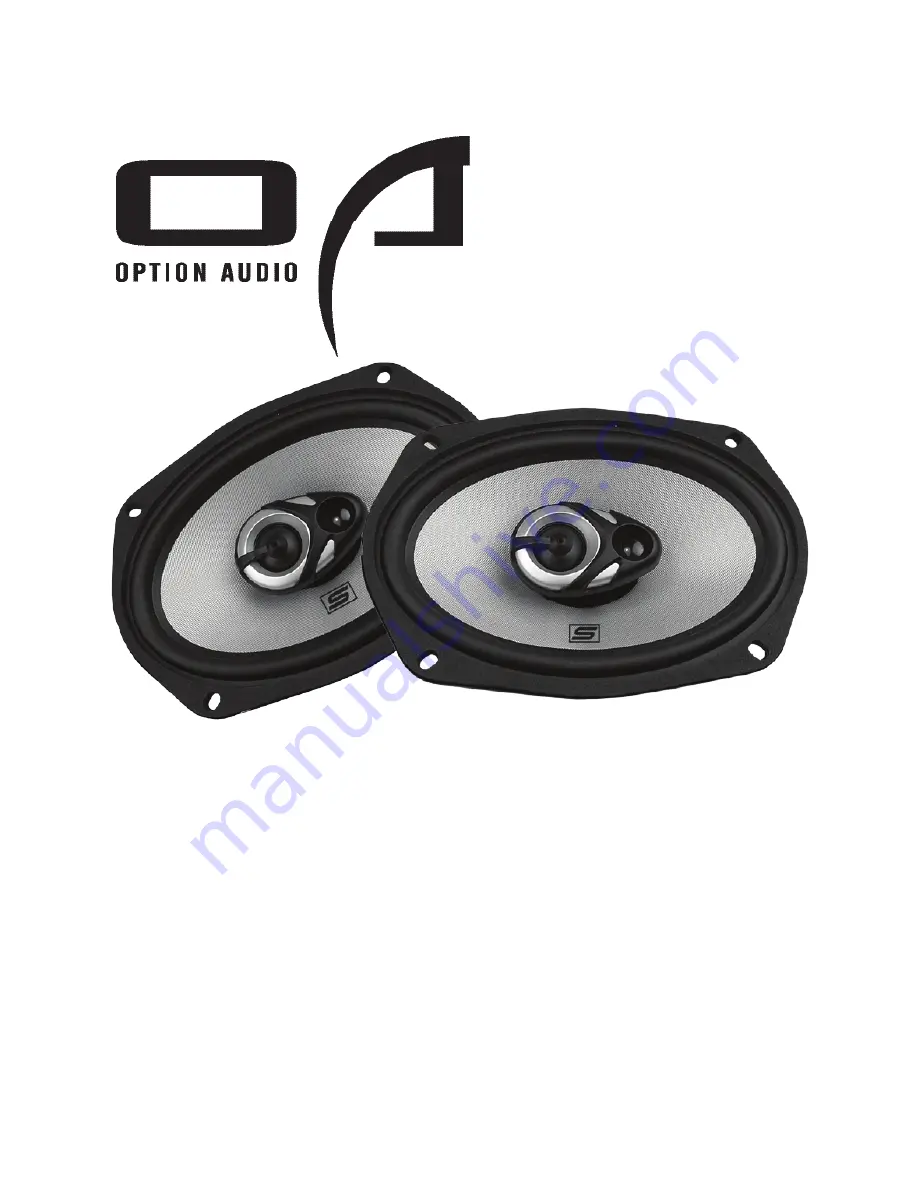 Option Audio OA69ST11 User Manual Download Page 1