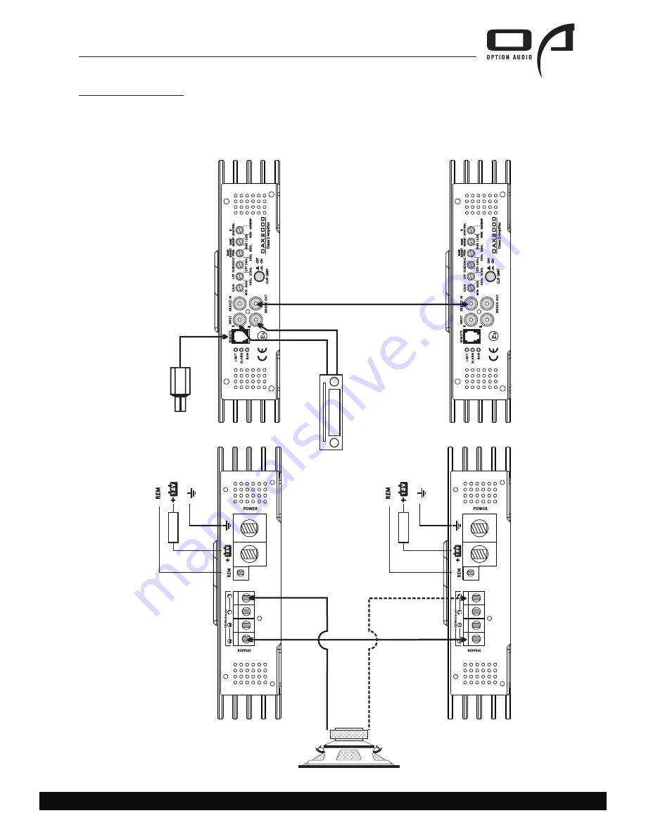 Option Audio OAX2000 Скачать руководство пользователя страница 9