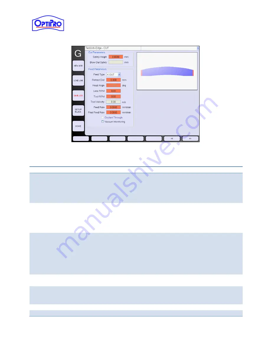 OptiPro Systems eSX 300 CTS User Manual Download Page 66