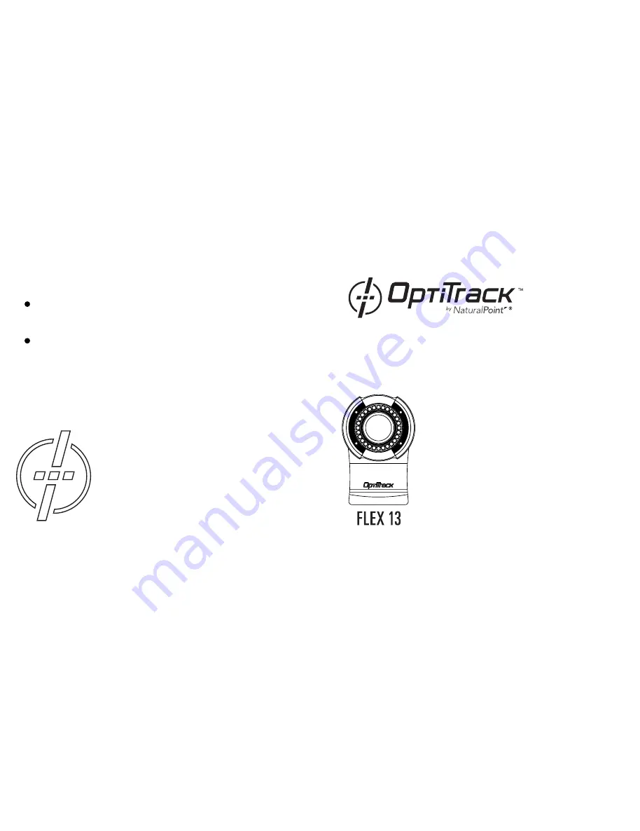 optitrack Flex 13 Скачать руководство пользователя страница 1