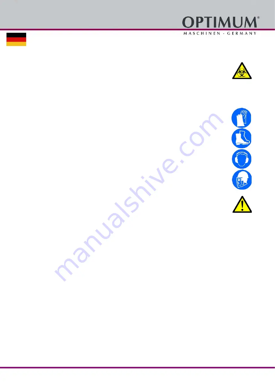 Optium OPTI drill DH 40CT Operating Manual Download Page 17