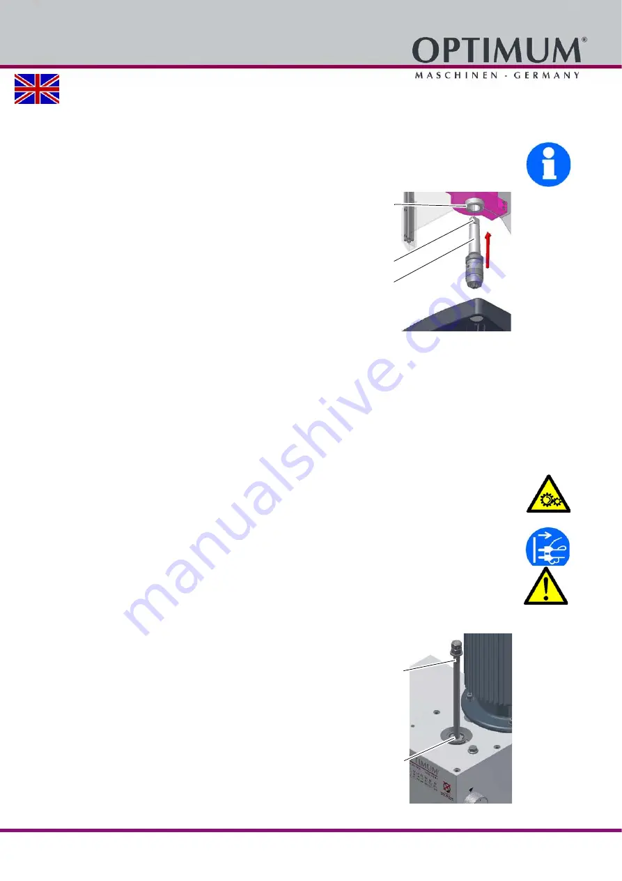 Optium OPTI drill DH 40CT Operating Manual Download Page 79