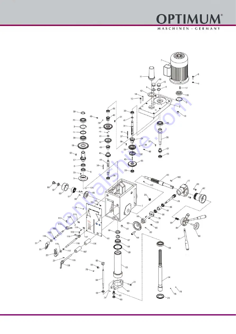 Optium OPTI drill DH 40CT Скачать руководство пользователя страница 101