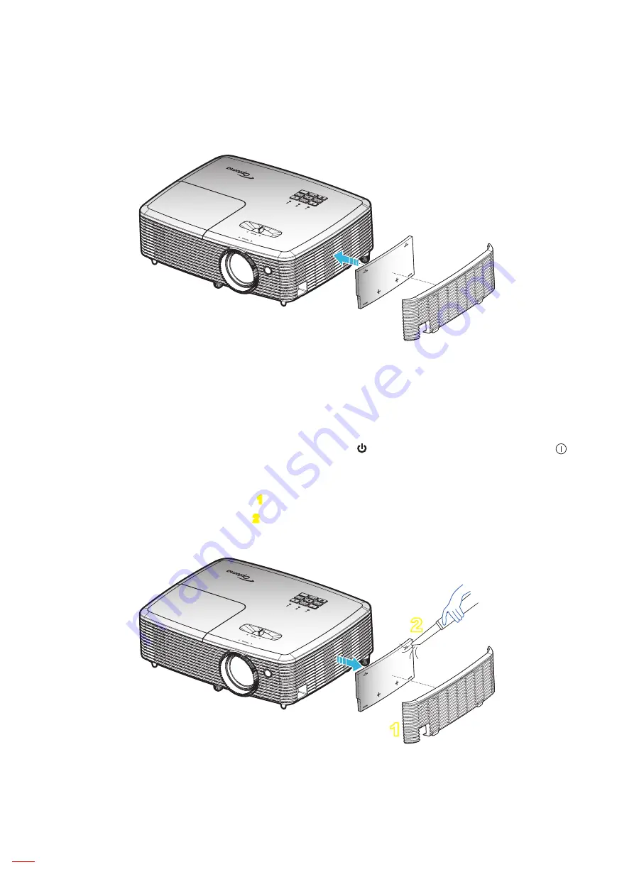 Optoma 142X Скачать руководство пользователя страница 40