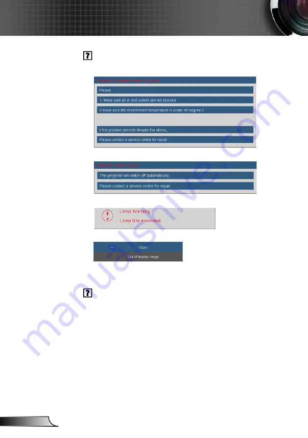 Optoma DW326 Manual Download Page 48