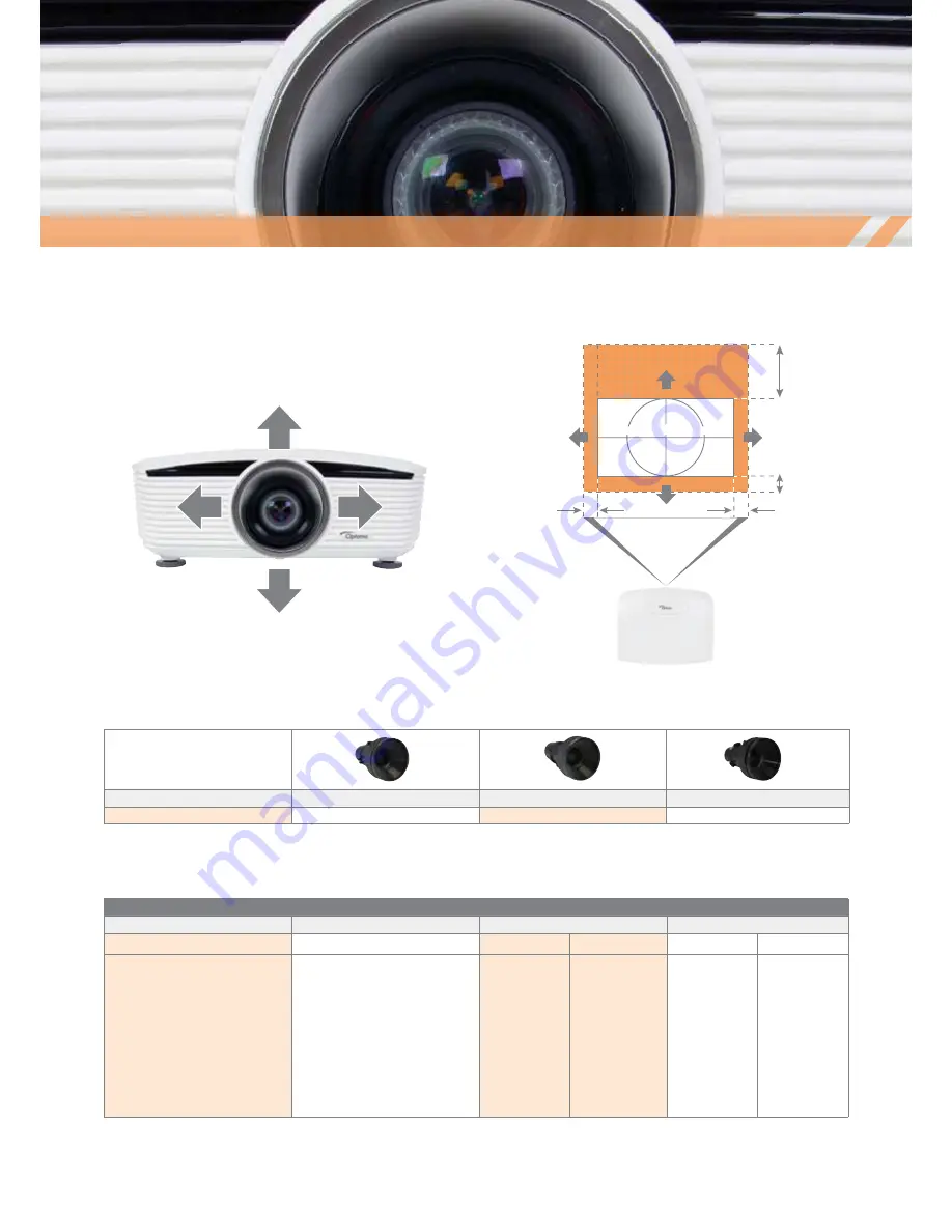 Optoma EH503 Specifications Download Page 4