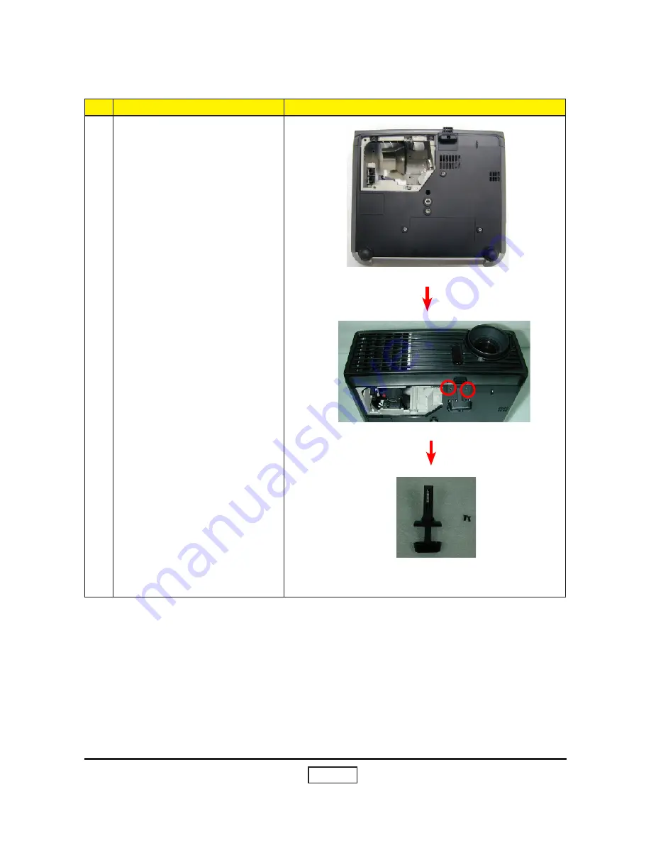 Optoma EP719H Service Manual Download Page 14